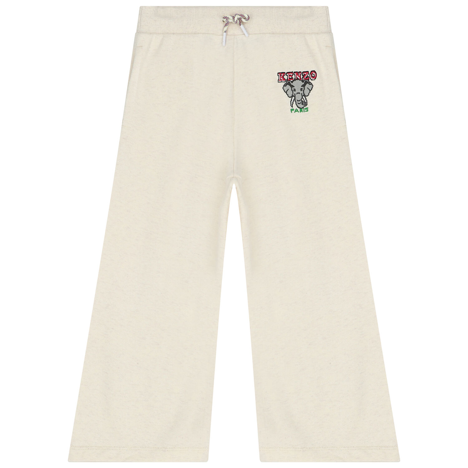 Girls Ivory Logo Joggers, 1, hi-res